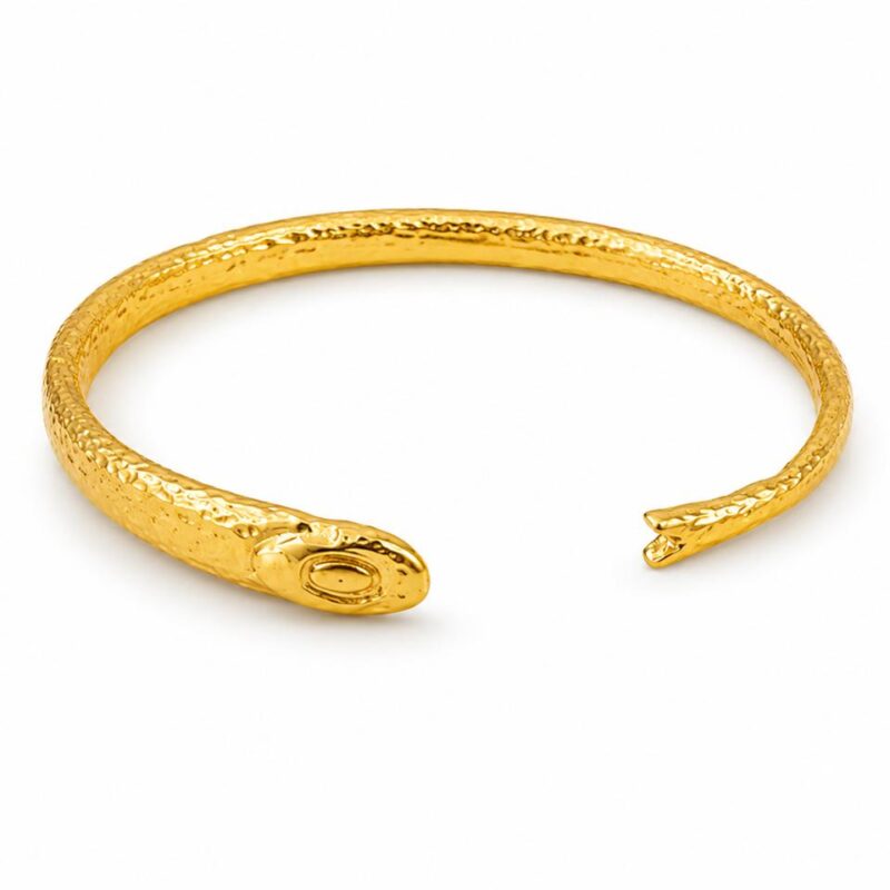 Serpent Open Cuff Bracelet